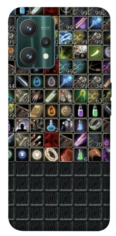 Чехол на Realme 9 Pro Inventory menu ver.2 фото 1 из 1