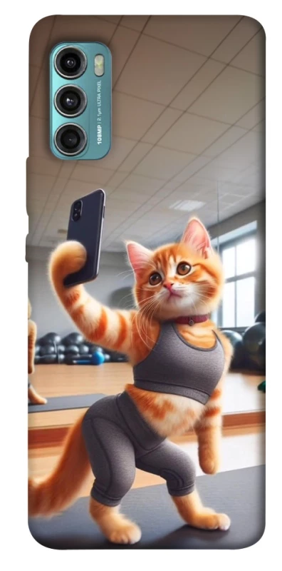 Чехол на Motorola Moto G60 Кошечка фото 1 из 1