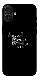 Чохол на Apple iPhone 16 Plus Gym v2 фото 1 з 1
