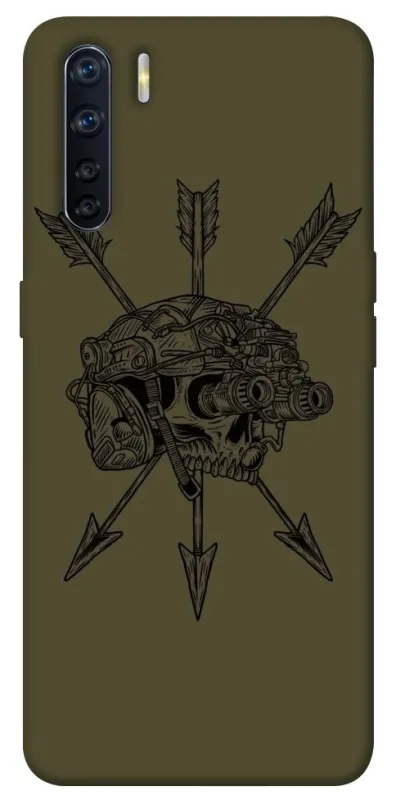 Чехол на Oppo A91 Mil skull фото 1 из 1