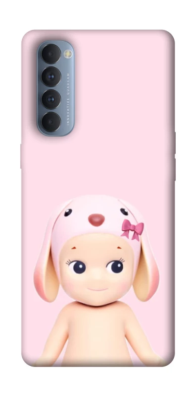 Чохол на Oppo Reno 4 Pro Pink Ribbon Hop фото 1 з 1