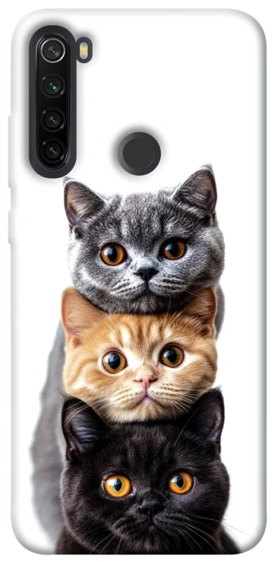 Чохол на Xiaomi Redmi Note 8T Гарні котики фото 1 з 1