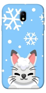 Чохол на Samsung J730 Galaxy J7 (2017) Adopt Me Snow Kitty Smile фото 1 з 1