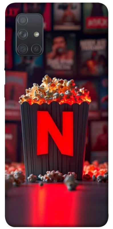 Чохол на Samsung Galaxy A71 Netflix and popcorn фото 1 з 1