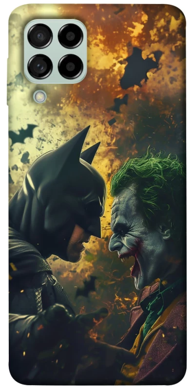 Чохол на Samsung Galaxy M53 5G Batman and the Joker фото 1 з 1
