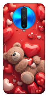 Чехол на Xiaomi Redmi K30 bear in hearts фото 1 из 1