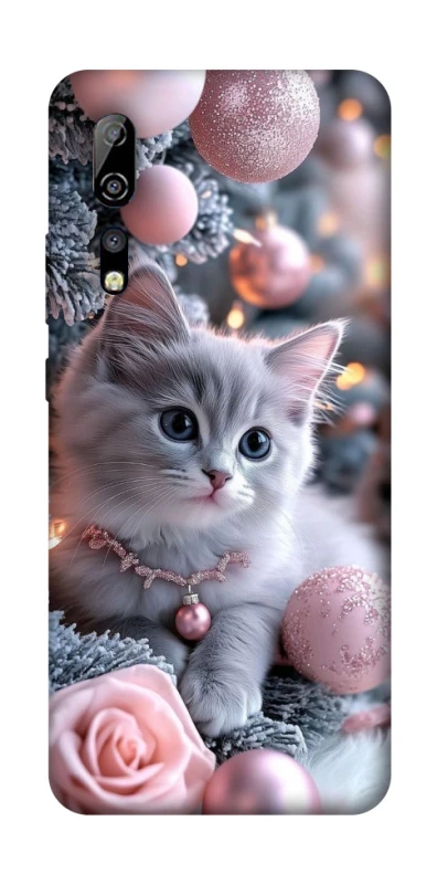 Чохол на ZTE Axon 10 Pro Christmas Kitty фото 1 з 1