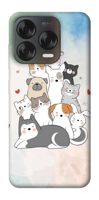 Чохол на ZTE Blade V70 Design Funny Pets ver.2 фото 2 з 2