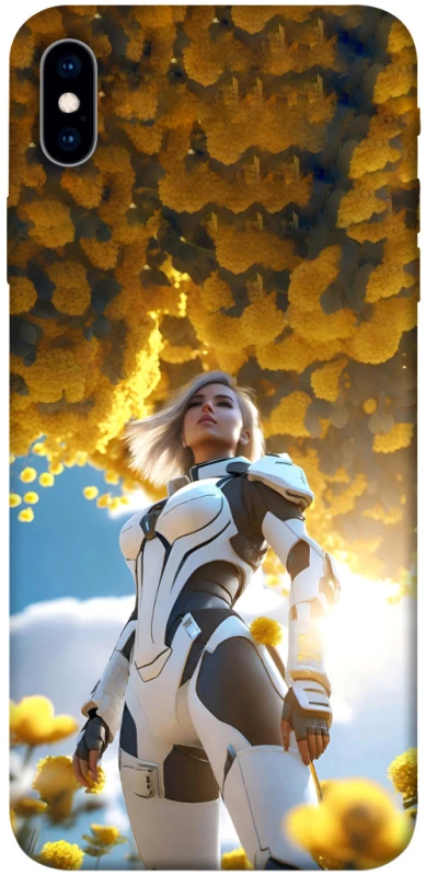 Чохол на Apple iPhone XS Max (6.5") Cyber space girl ver.3 фото 1 з 1