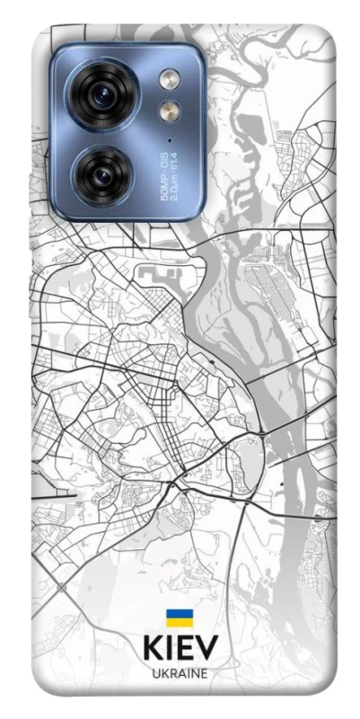 Чохол на Motorola Edge 40 Kiev white map фото 1 з 1