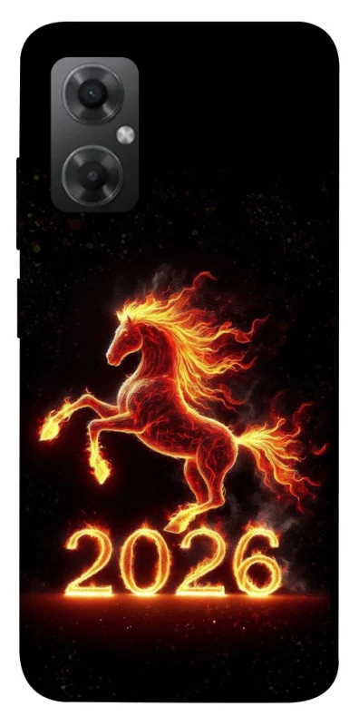 Чохол на Xiaomi Redmi Note 11R Red Fire Horse ver.1 фото 1 з 1