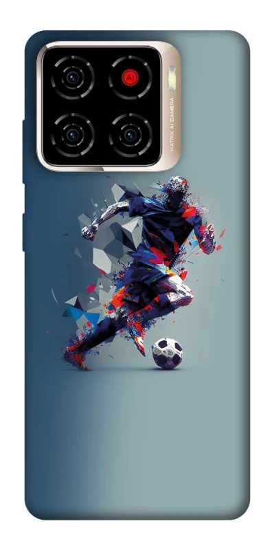 Чохол на ZTE Blade A56 Футболист фото 1 з 1