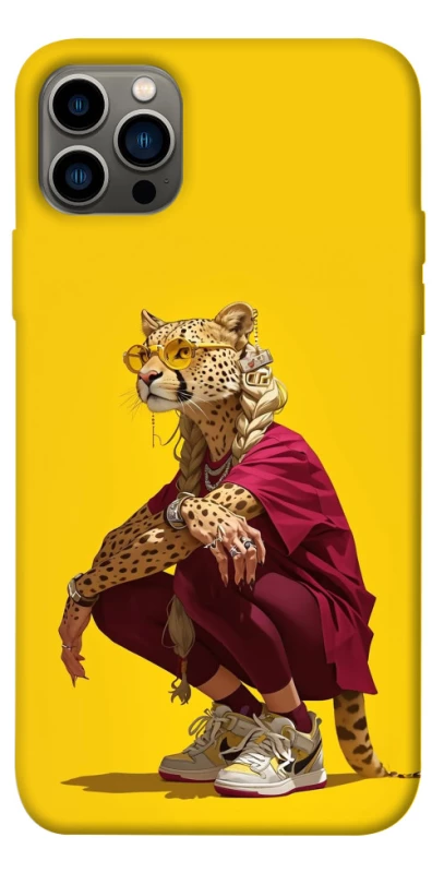 Чехол на Apple iPhone 12 Pro (6.1") Ягуар фото 1 из 1