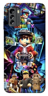 Чехол на Nokia G60 Roblox collage ver.4 фото 1 из 1