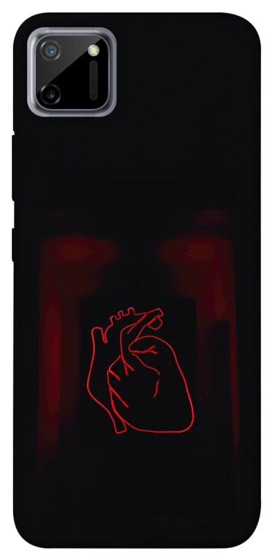 Чехол на Realme C11 Красное сердце фото 1 из 1