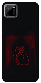 Чехол на Realme C11 Красное сердце фото 1 из 1