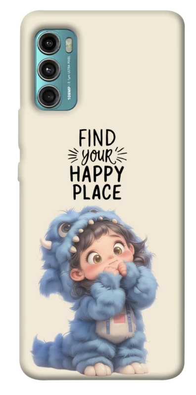 Чохол на Motorola Moto G60 Happy Place фото 1 з 1