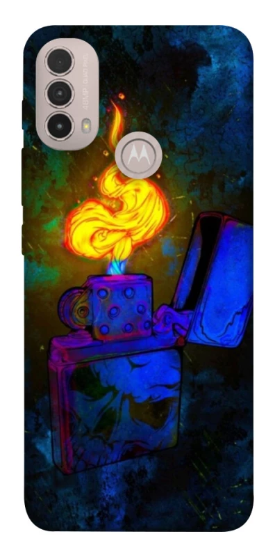 Чохол на Motorola Moto E40 Запальничка фото 1 з 1