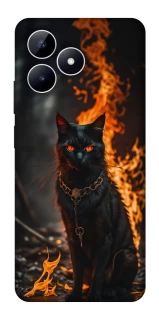 Чохол на Realme Note 50 5G Вогняний кіт фото 1 з 1