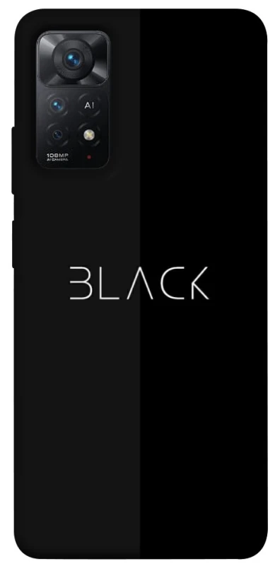 Чехол на Xiaomi Redmi Note 11 Pro 4G/5G Black фото 1 из 1