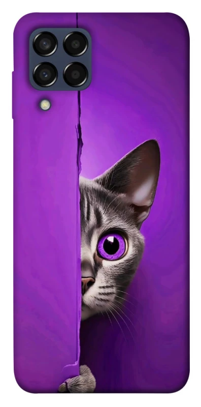 Чохол на Samsung Galaxy M33 5G Кіт-підглядач фото 1 з 1