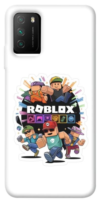 Чохол на Xiaomi Poco M3 Roblox logo ver.3 фото 1 з 1