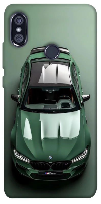 Чехол на Xiaomi Redmi Note 5 Pro / Note 5 (AI Dual Camera) BMW green фото 1 из 1