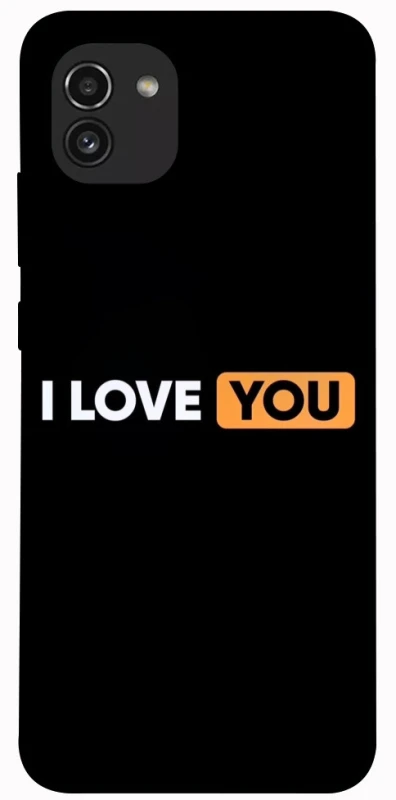 Чохол на Samsung Galaxy A03 Love aesthetic ver.6 фото 1 з 1