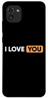 Чохол на Samsung Galaxy A03 Love aesthetic ver.6 фото 1 з 1