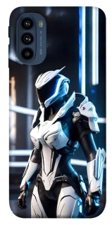 Чехол на Motorola Moto G41 Cyber space girl ver.6 фото 1 из 1