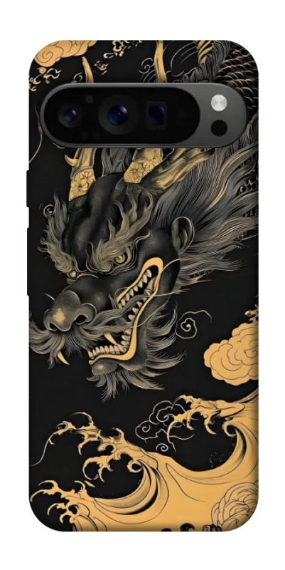Чехол на Google Pixel 9 Pro gold dragon фото 1 из 1