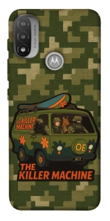 Чохол на Motorola Moto E20 Funny machine фото 1 з 1