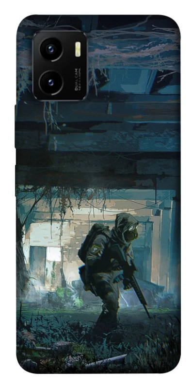 Чехол на Vivo Y15s Сталкер v7 фото 1 из 1