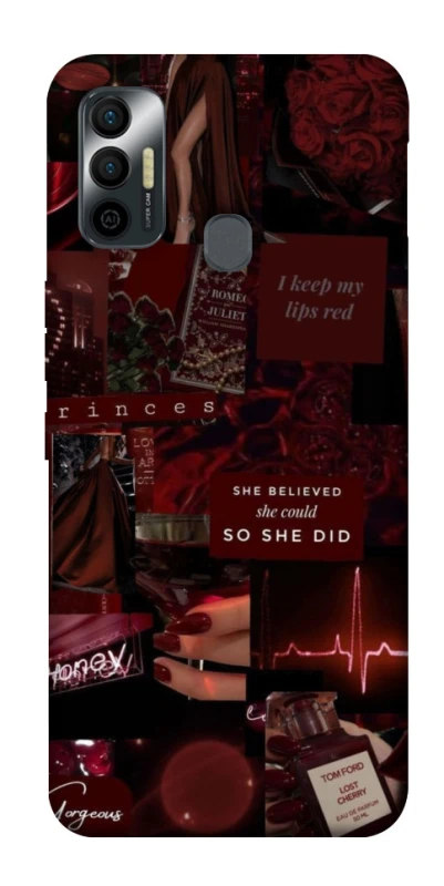 Чехол на TECNO Spark 7 Hot collage ver.2 фото 1 из 1