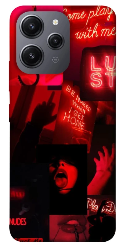 Чохол на Xiaomi Redmi 12 Hot collage ver.3 фото 1 з 1