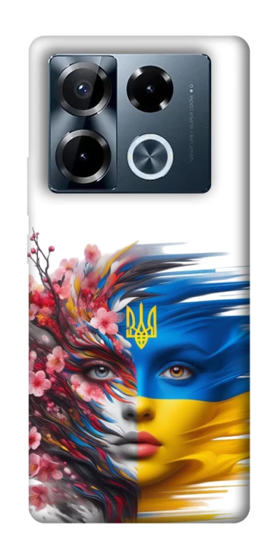 Чохол на Infinix Note 40 Pro 4G Flowering Ukraine фото 1 з 1
