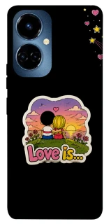 Чехол на TECNO Camon 19 Pro Love is ver.5 фото 1 из 1