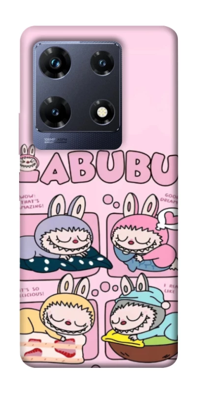 Чехол на Infinix Note 30 Pro Labubu Dreams Collage фото 1 из 1