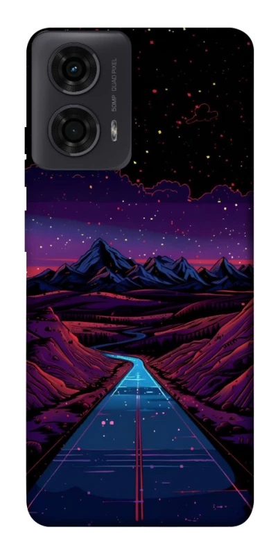 Чохол на Motorola Moto G04 Cyber mountain фото 1 з 1