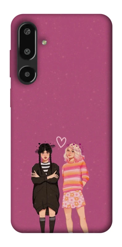 Чохол на Samsung Galaxy F16 Raven & Rainbow Wednesday фото 1 з 1