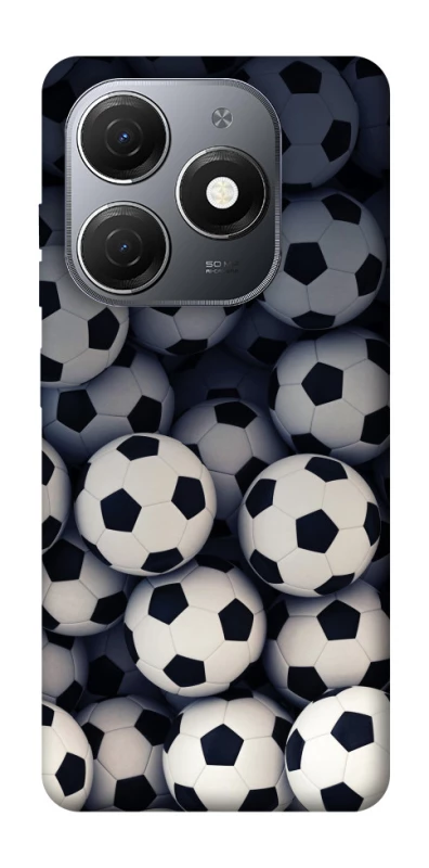 Чохол на TECNO Spark 20 Футбольні м'ячи фото 1 з 1