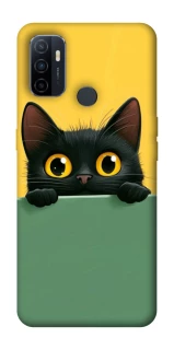 Чохол на Oppo A53 / A32 / A33 Black cat v2 фото 1 Чохол на Oppo A53 / A32 / A33 Black cat v2 фото 1 з 1
