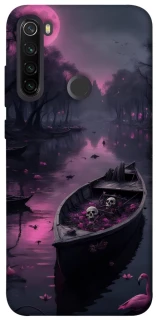 Чохол на Xiaomi Redmi Note 8T Boat and flamingo фото 1 з 1