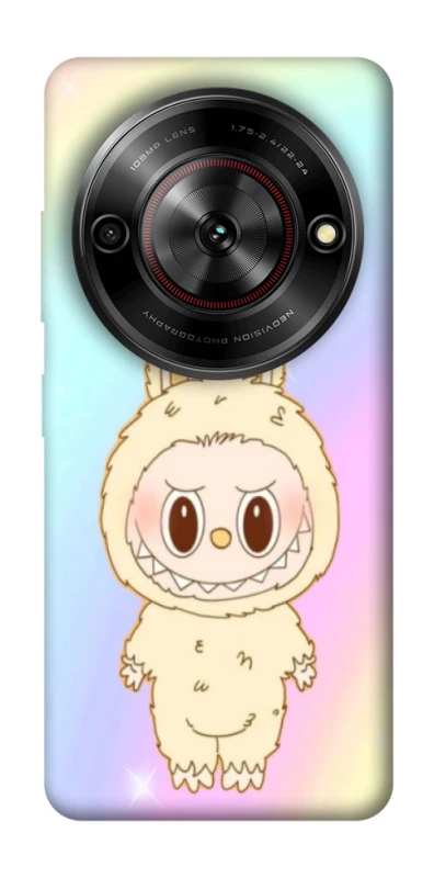 Чохол на ZTE Nubia Focus Fluffy Rainbow Labubu фото 1 з 1