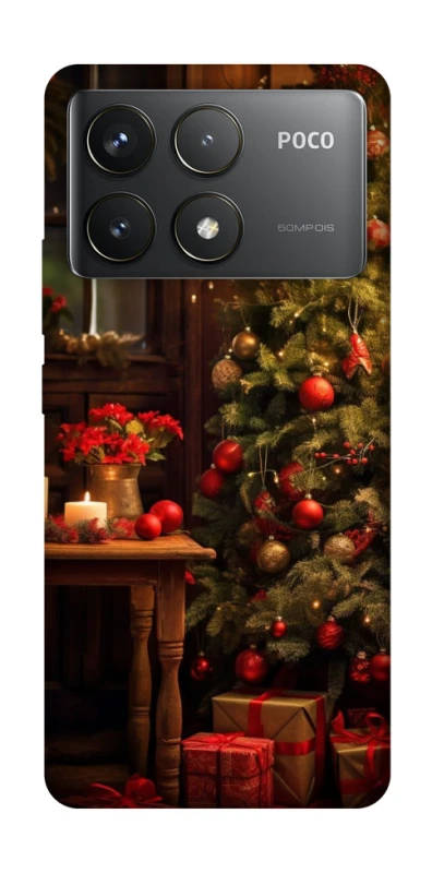 Чохол на Xiaomi Poco F6 Pro Новорічний v47 фото 1 з 1