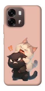 Чохол на Oppo A6 Сat and cat фото 1 з 2