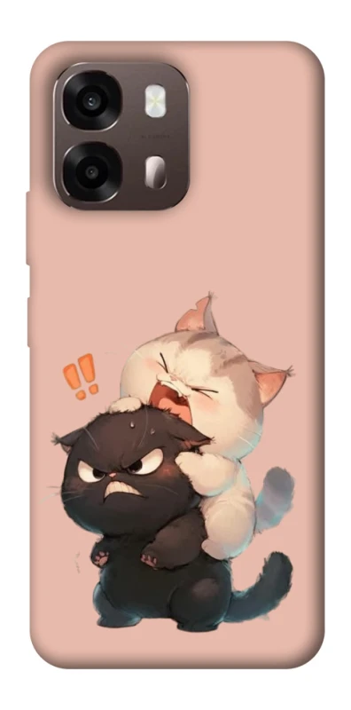Чохол на Oppo A6 Сat and cat фото 2 з 2