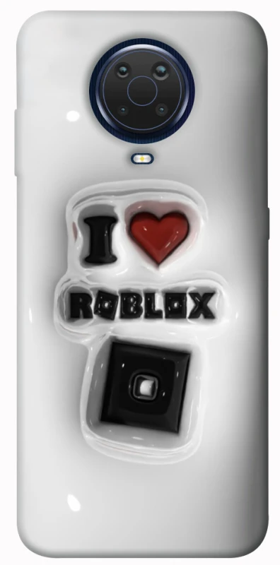 Чохол на Nokia G20 / G10 / 6.3 I love Roblox фото 1 з 1