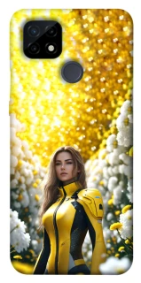 Чехол на Realme C21 Cyber space girl ver.2 фото 1 из 1