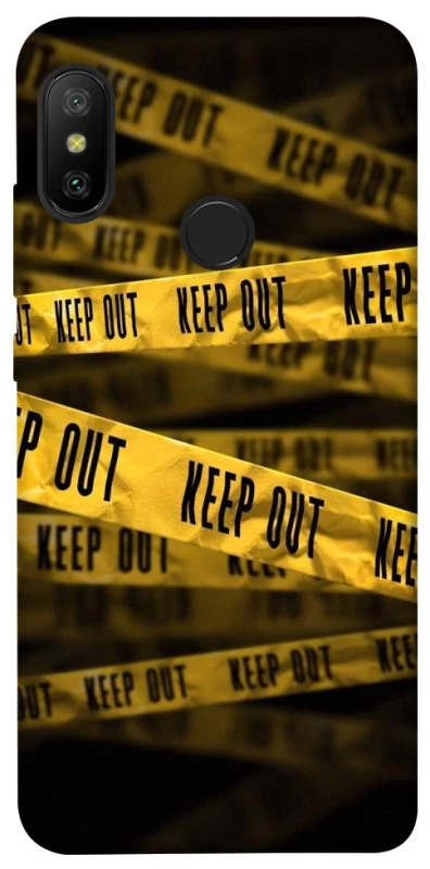 Чохол на Xiaomi Mi A2 Lite / Xiaomi Redmi 6 Pro keep out фото 1 з 1